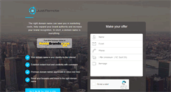 Desktop Screenshot of justremote.com